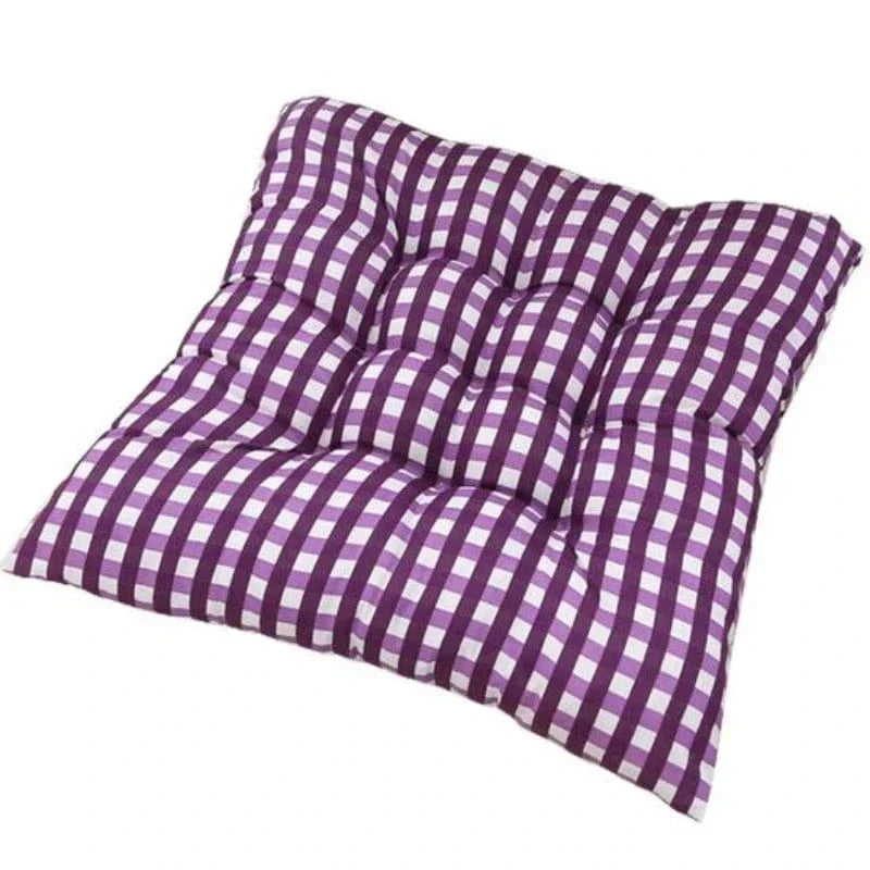 1PC pourpre coussin de chaise 40x40