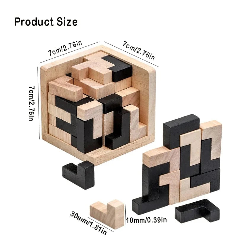 1PCS 54T puzzle cube 3D