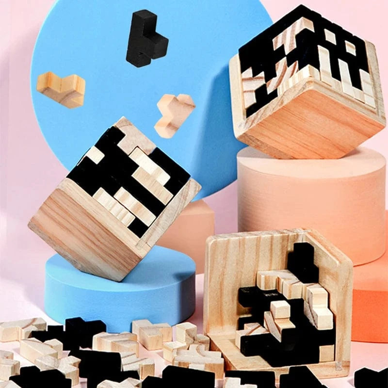 1PCS 54T puzzle cube 3D