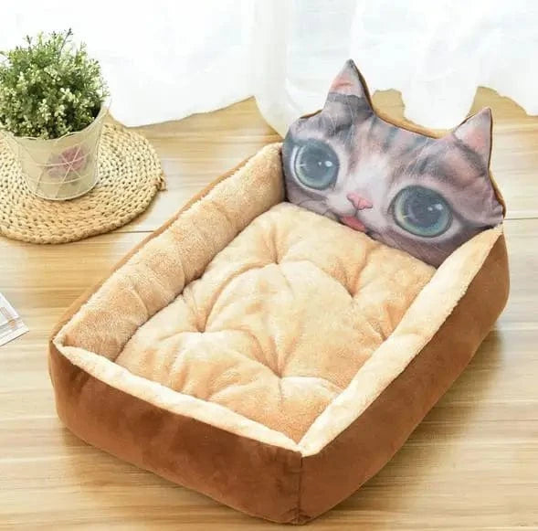 2 / 60x45 cm coussin pour chats