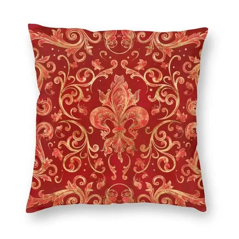 21 / 60x60cm housse de coussin fleur de lys