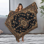21009918 / 130x150cm51x59in plaid floral