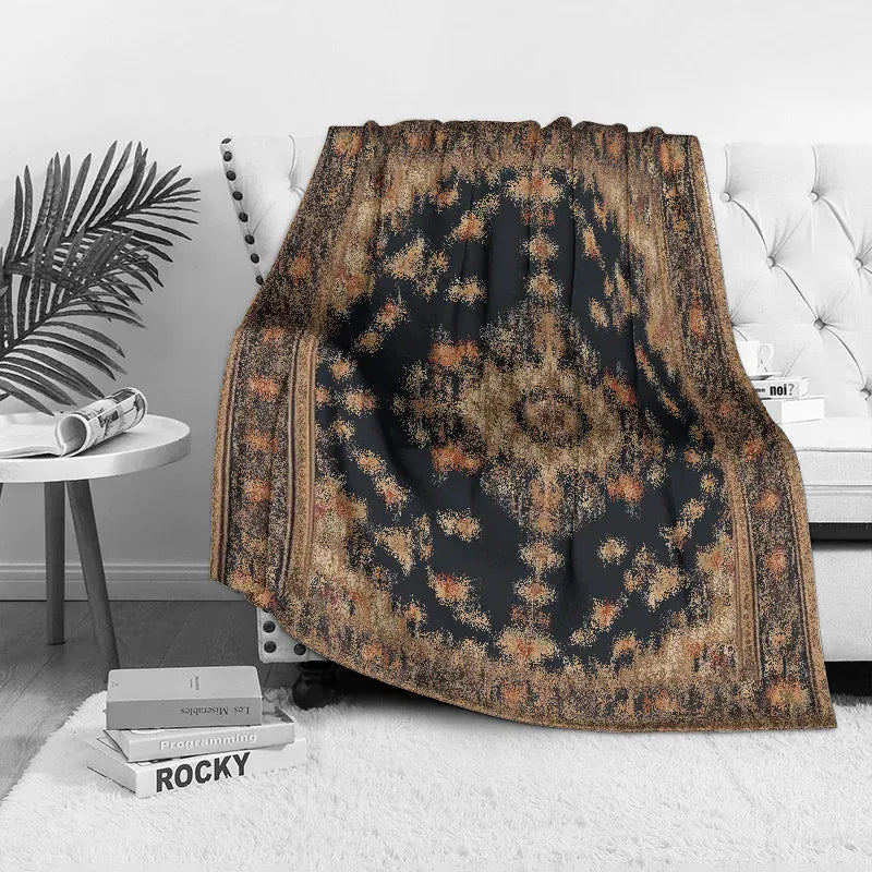21009918 / 130x150cm51x59in plaid floral