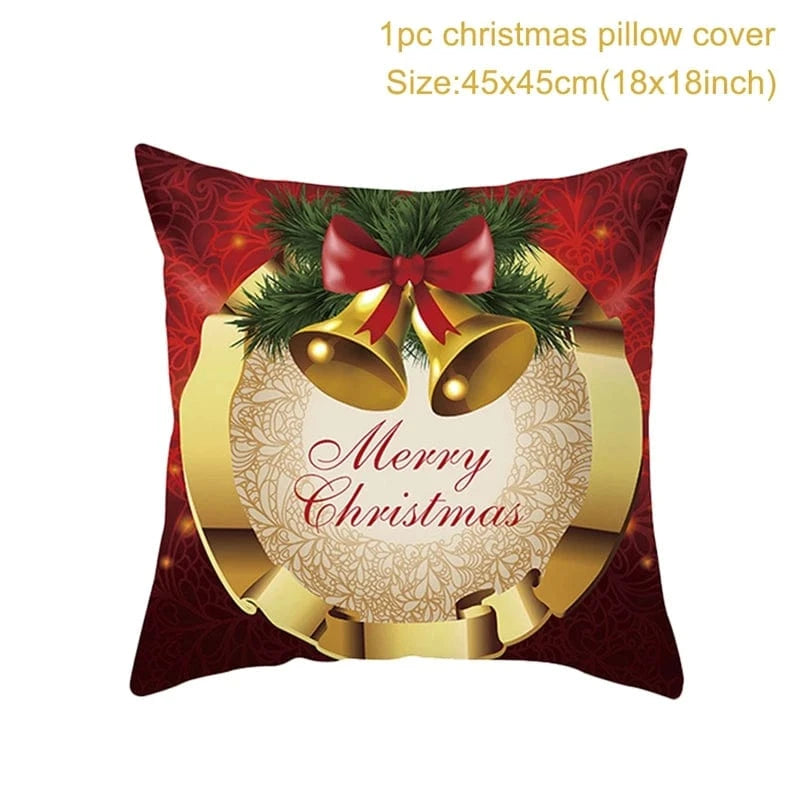 22 housses de coussins de noel