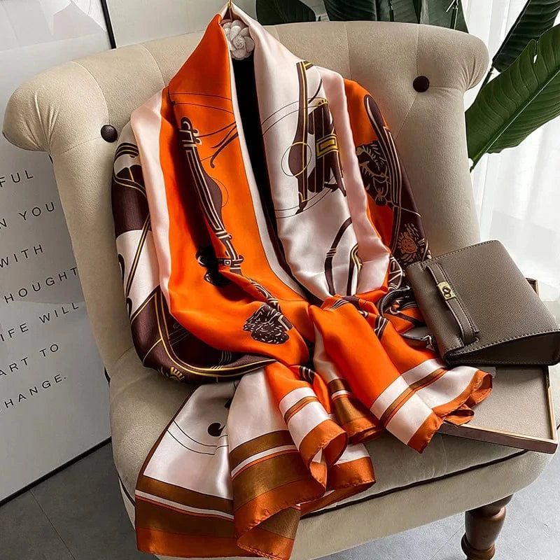 28 / 180X90cm foulard soft ladies