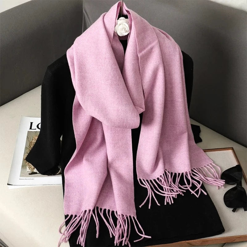 28 / 30x180cm écharpe pashmina