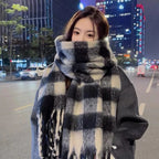 28x210cm écharpe cashmere