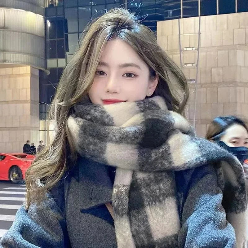 28x210cm écharpe cashmere