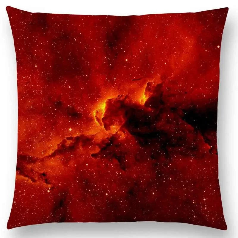 3 / 450mm*450mm housse de coussin galaxie