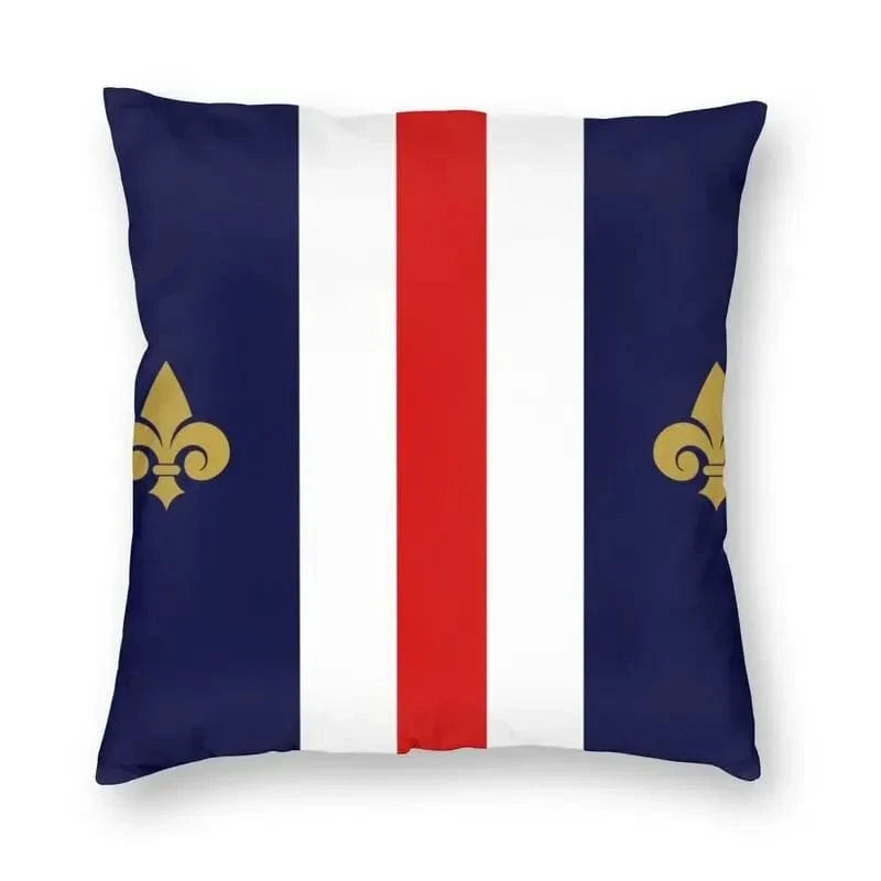 3 / 60x60cm housse de coussin fleur de lys