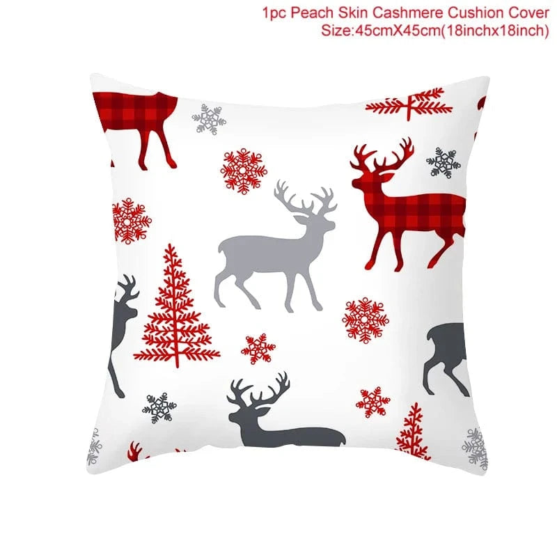 31 housses de coussins de noel