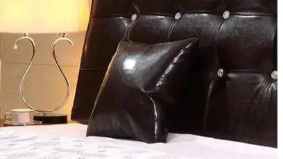 4 / 450mm*450mm housse de coussin en cuir