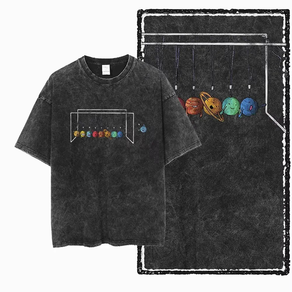 5 / L T-Shirt Space