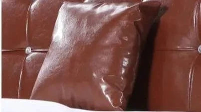 6 / 450mm*450mm housse de coussin en cuir