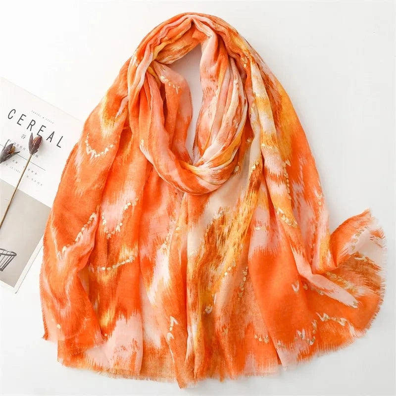 6 foulard "vague"