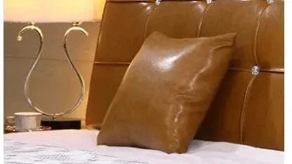 8 / 450mm*450mm housse de coussin en cuir