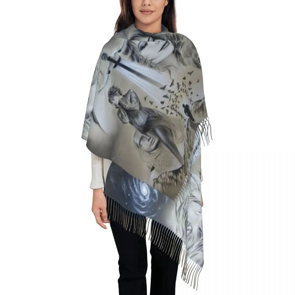 8 / 72x197cm écharpe mylène Farmer