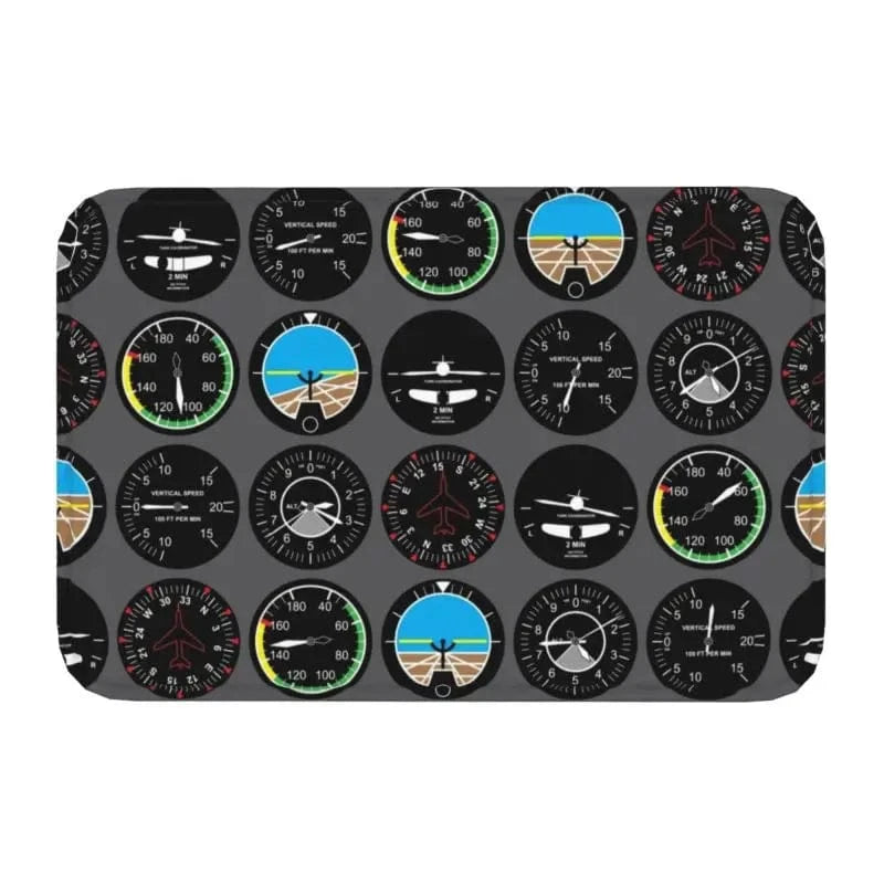 9 / 40cmx60cm Tapis de souris aviation