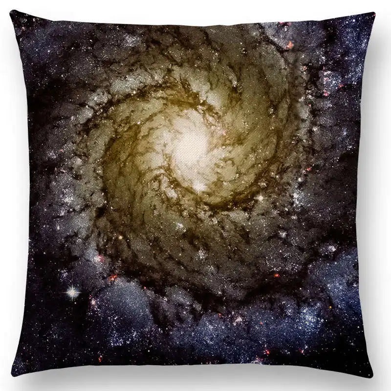 housse de coussin galaxy