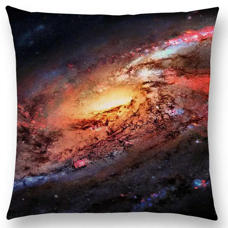 housse de coussin galaxy