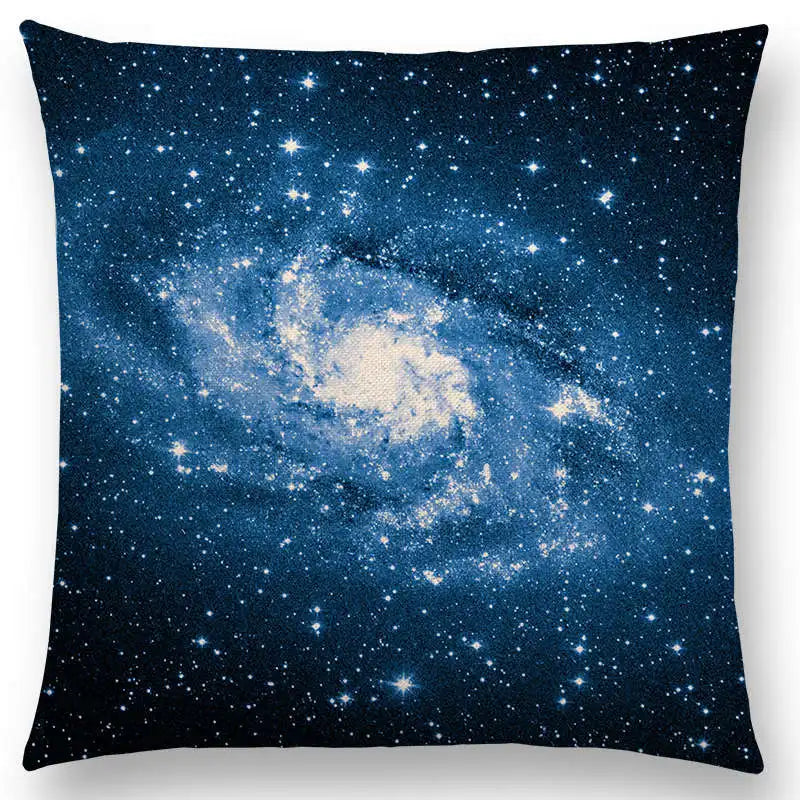 housse de coussin galaxy