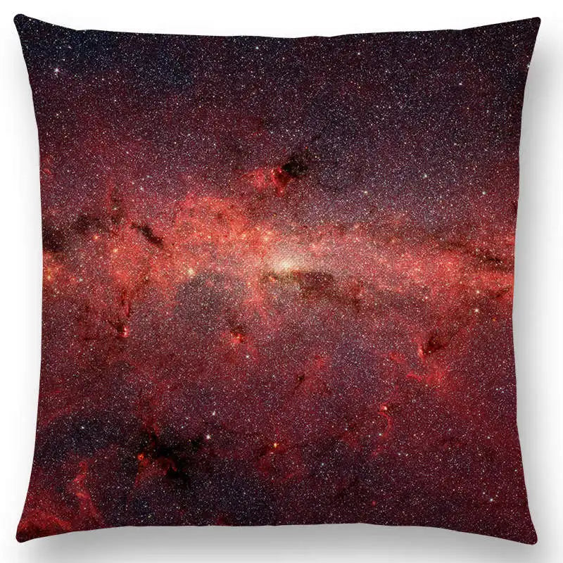 housse de coussin galaxie