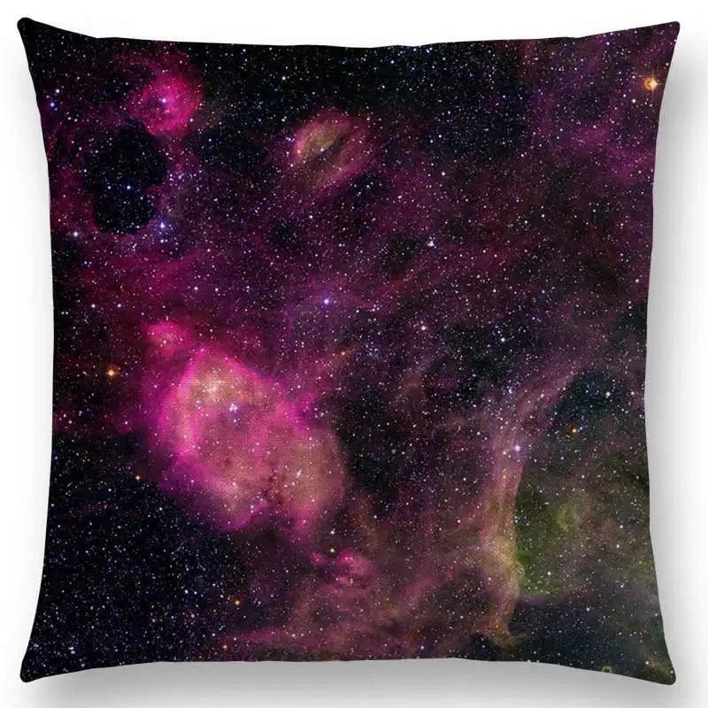 housse de coussin galaxy