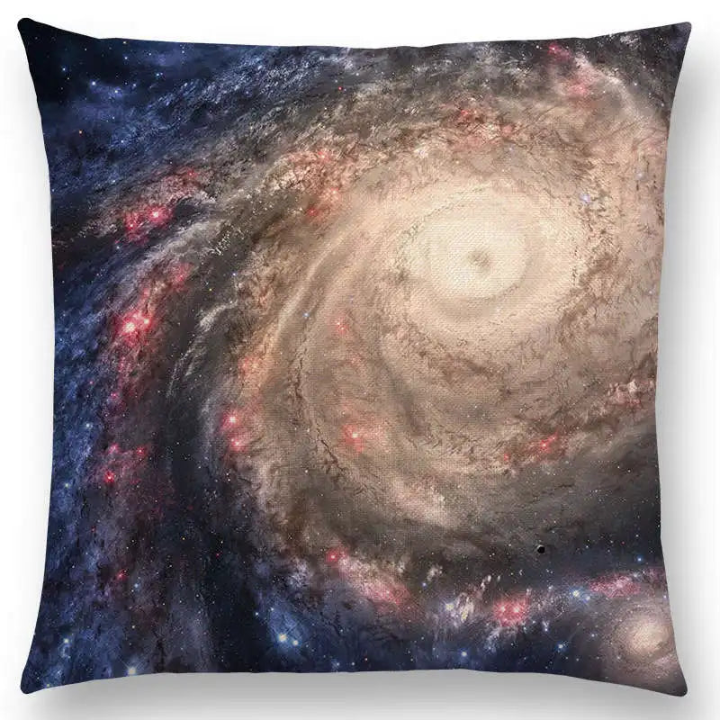 housse de coussin galaxy