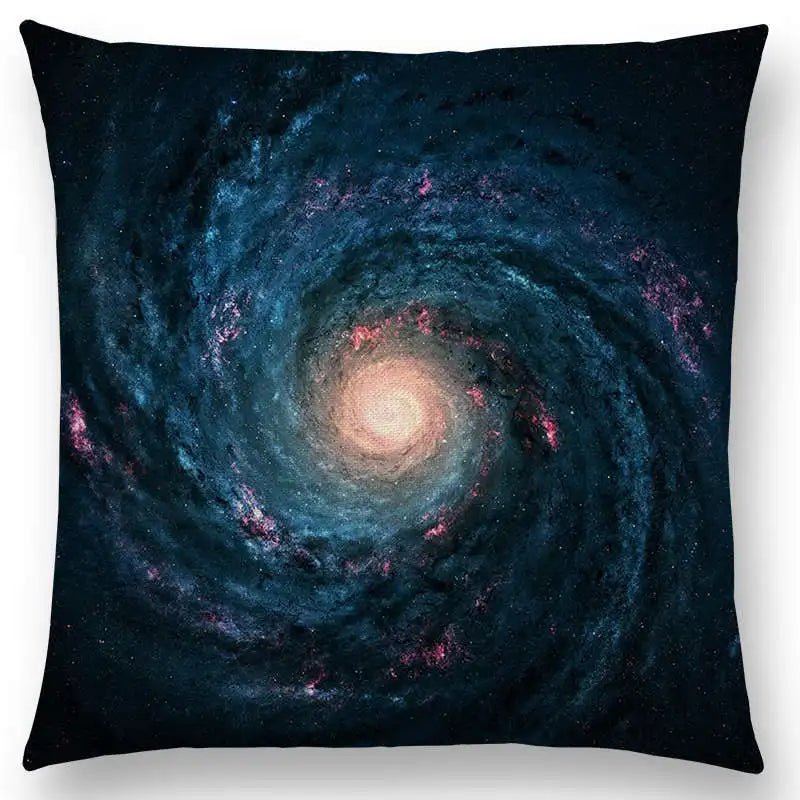 housse de coussin galaxy