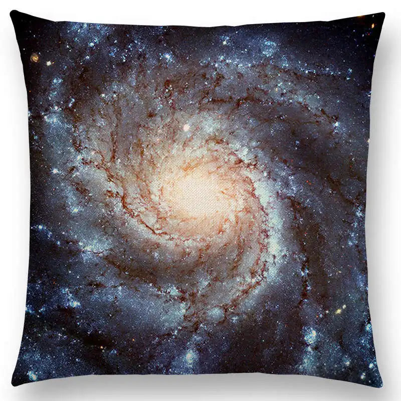 housse de coussin galaxy