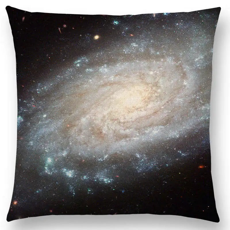 housse de coussin galaxy