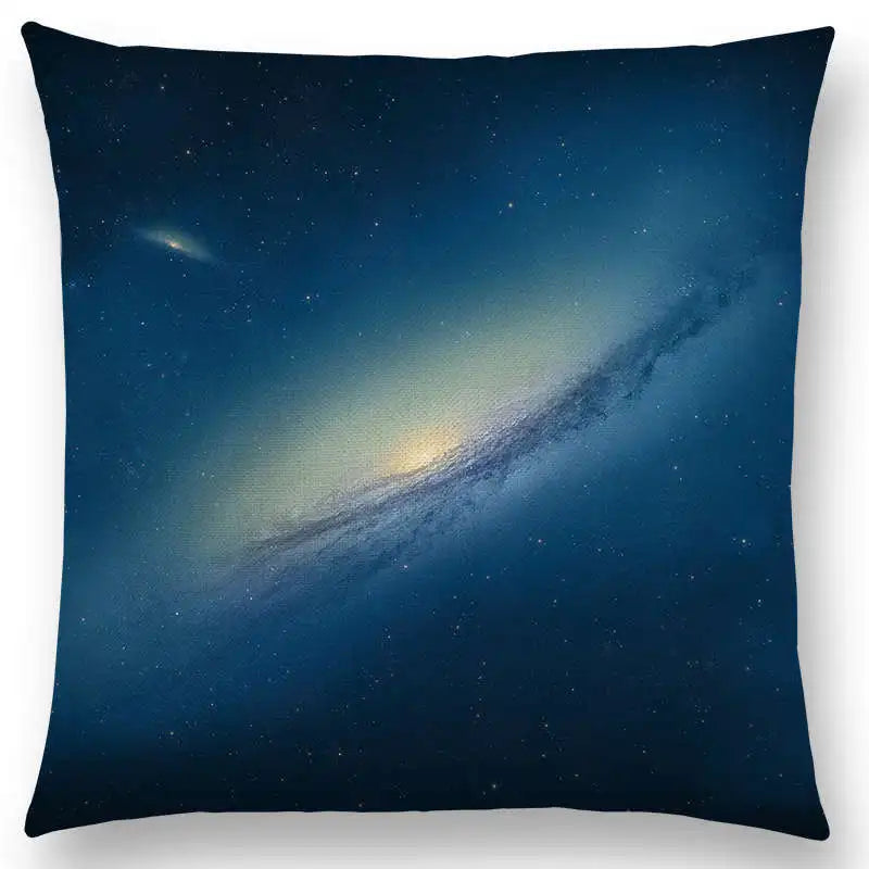 housse de coussin galaxy