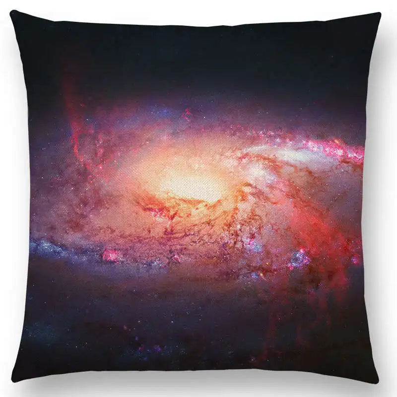 housse de coussin galaxy