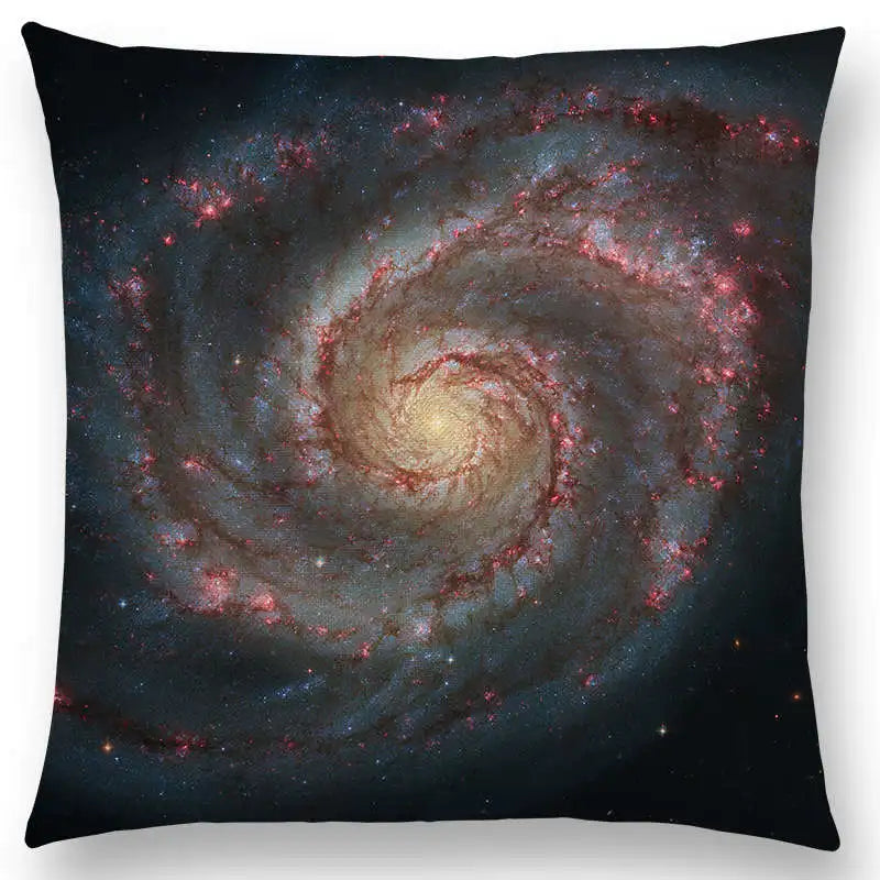 housse de coussin galaxy