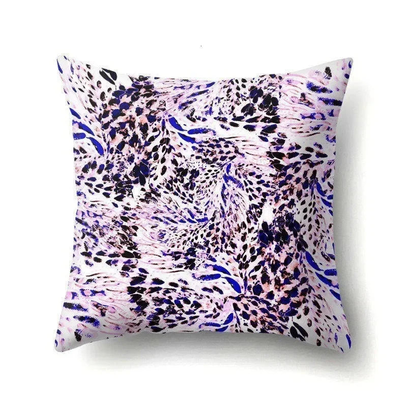 housse de coussin léopard