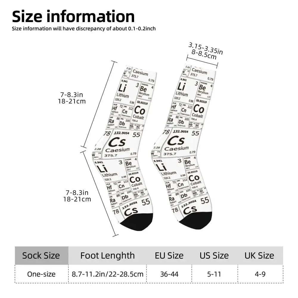 chaussettes science