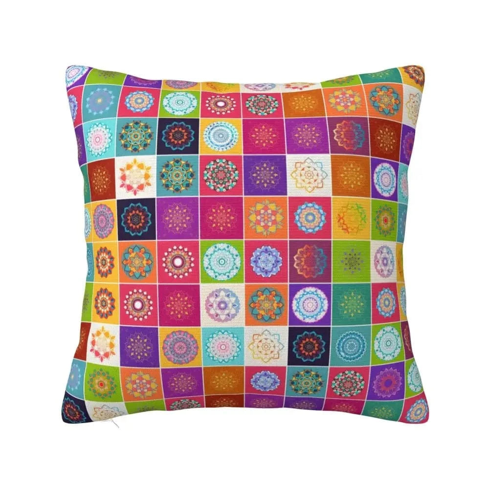 housse de coussin mandala