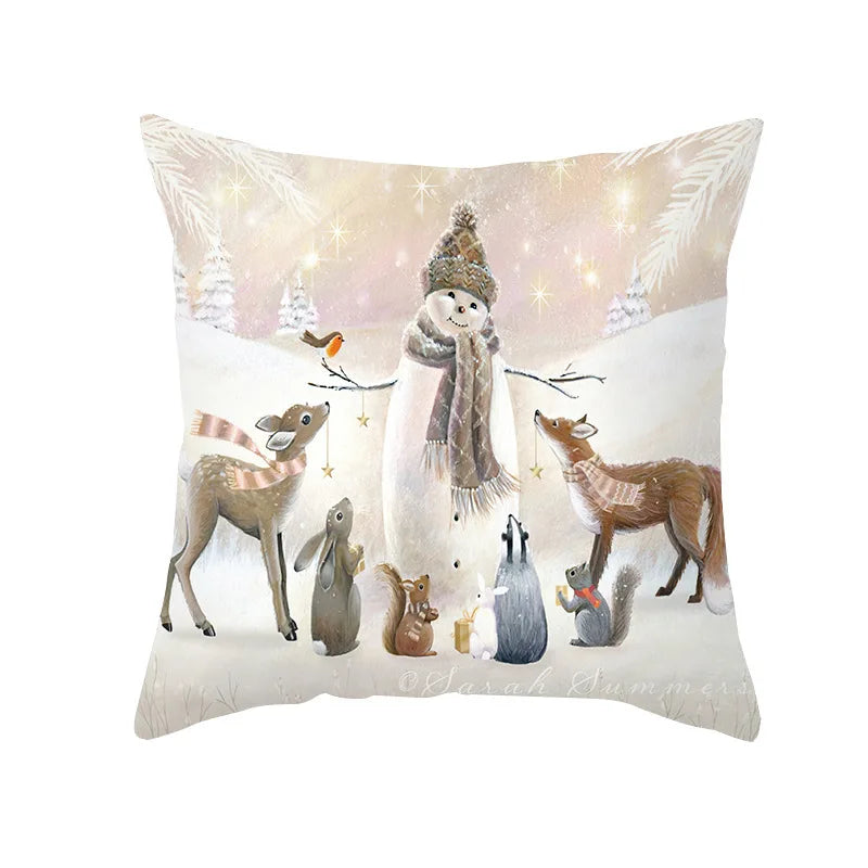 housses de coussin de noel