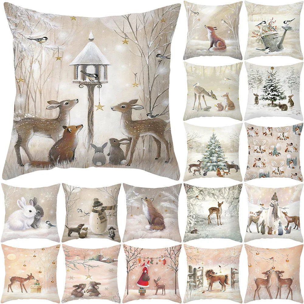 housses de coussin de noel