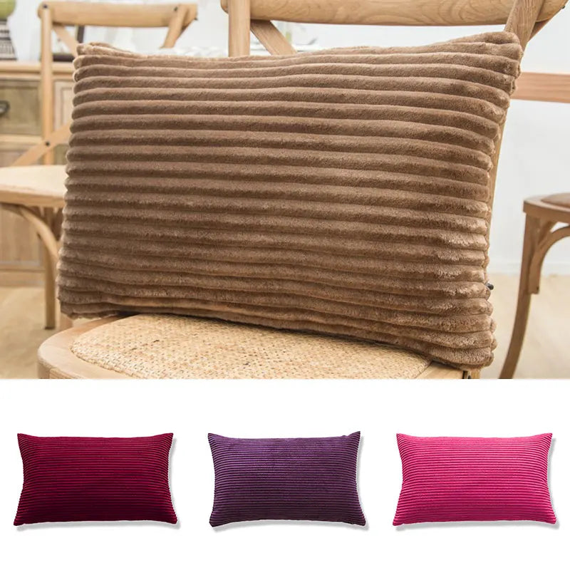 housses de coussin en velours