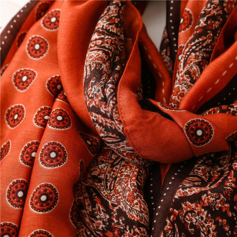 foulard léopard