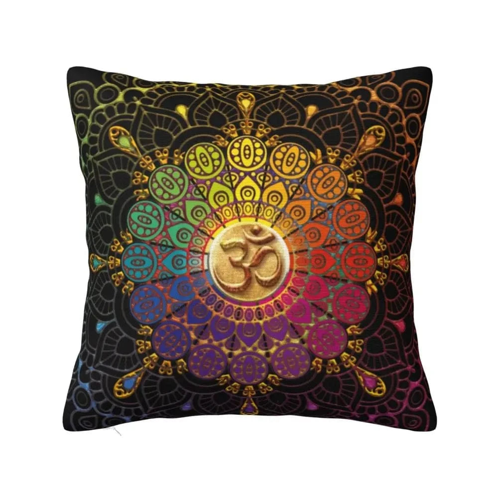housse de coussin mandala