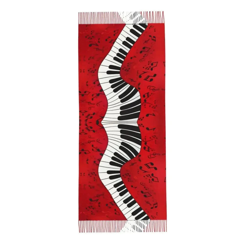 écharpe note de musique