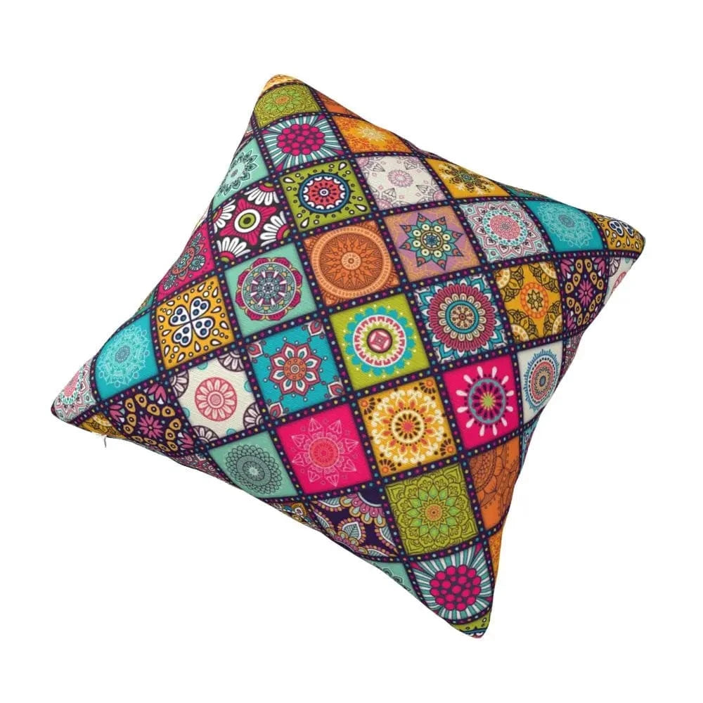 housse de coussin mandala