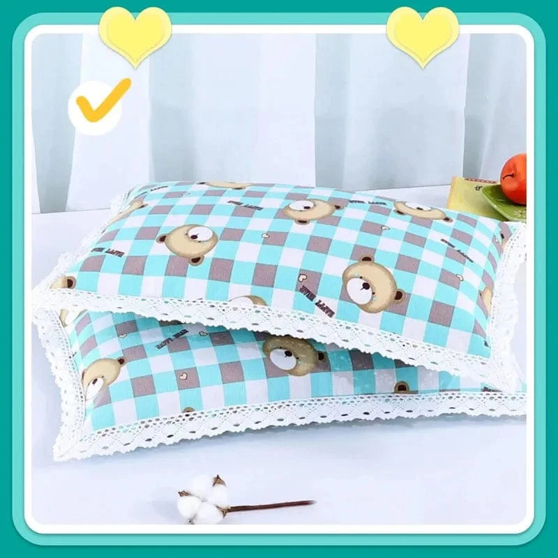 A-pillowcase 1pc taie d'oreiller pur coton