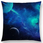 a008421 / 50x50cm taie d oreiller galaxy