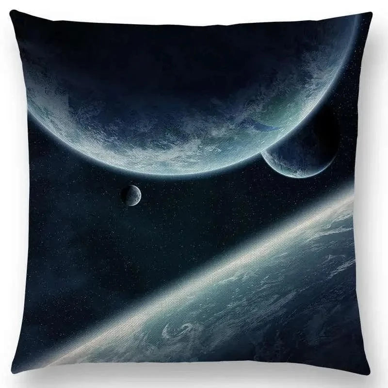 a008424 / 50x50cm taie d oreiller galaxy