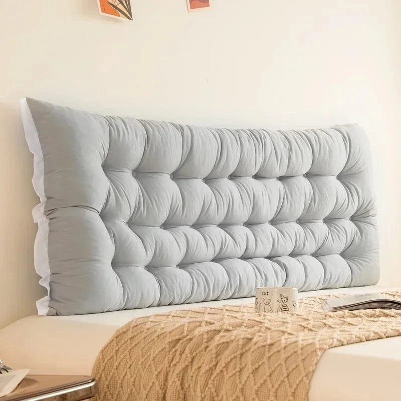 argent / 100x50cm coussin en tête de lit