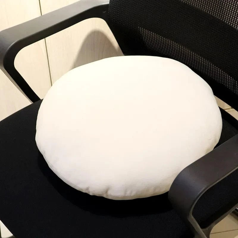 Beige coussin rond de sol