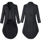black / M manteau gothic